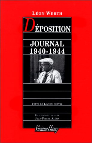 Déposition : journal, 1940-1944