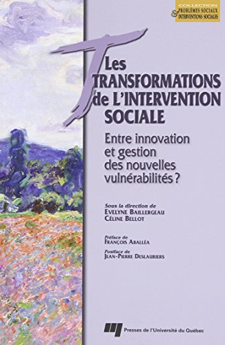 Les transformations de l'intervention sociale : entre innovation et gestion des nouvelles vulnérabil