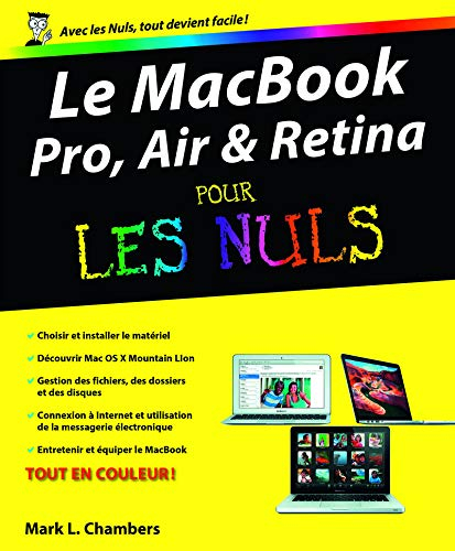 MacBook Pro, Air et Retina pour les nuls