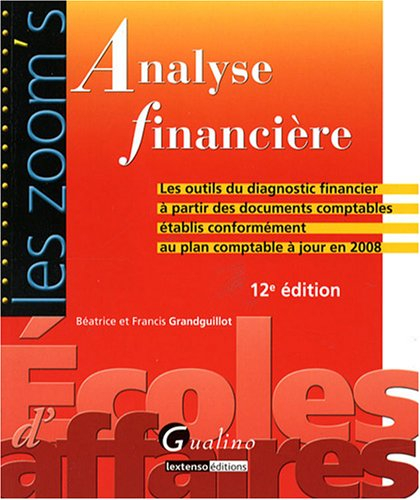 Analyse financière : les outils du diagnostic financier à partir des documents comptables établis co