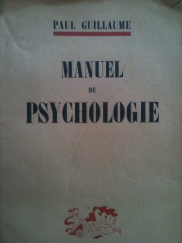 manuel de psychologie