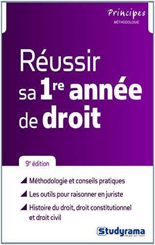 Réussir sa première année de droit