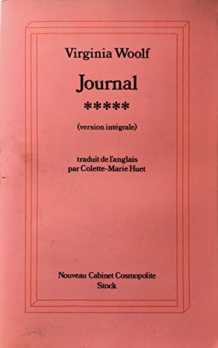 Journal. Vol. 5
