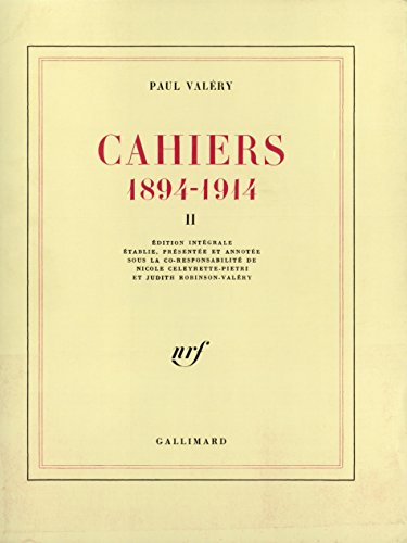 Cahiers : 1894-1914. Vol. 2