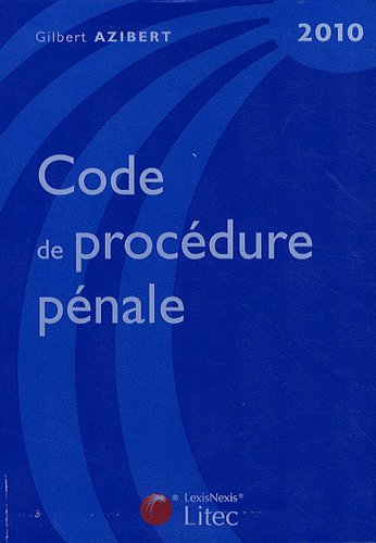 Code de procédure pénale 2010