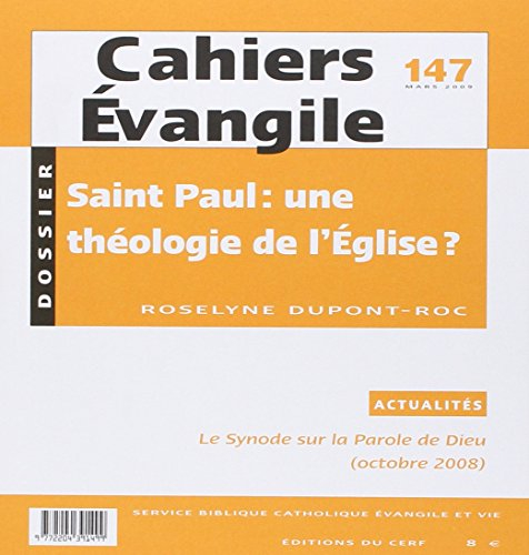 paul : une theologie de l'eglise ce147