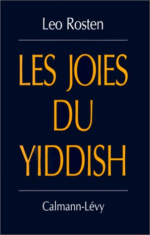 Les Joies du yiddish