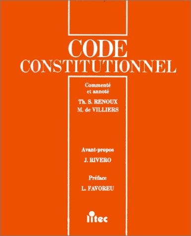 code constitutionnel et parlementaire (ancienne édition)