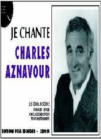 Partition : Je chante Aznavour