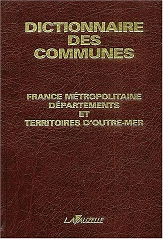 Dictionnaire des communes 2002