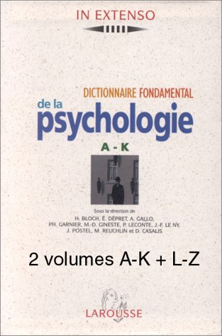 Dictionnaire fondamental de psychologie