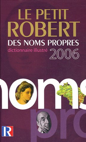 Le petit Robert des noms propres