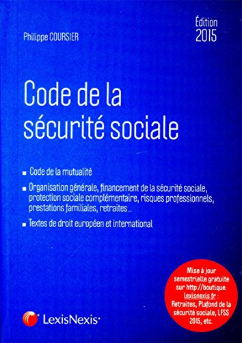 Code de la sécurité sociale 2015