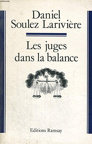 Les Juges dans la balance