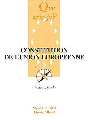 constitution de l'union européenne