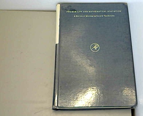 mathematical statistics: a decision theoretic approach by ferguson, thomas s. (1967) paperback
