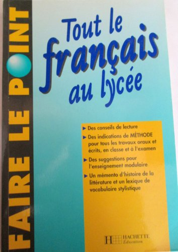 tout le français au lycée