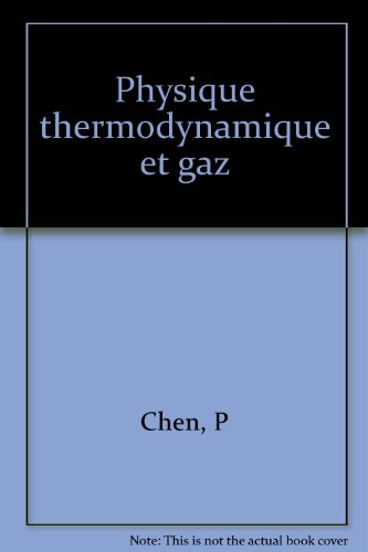 Thermodynamique et gaz