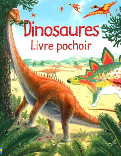 Dinosaures : livre pochoir