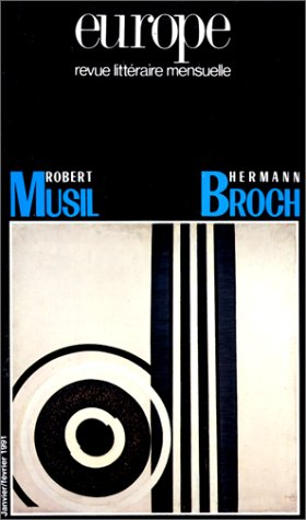 robert musil - hermann broch, numéro 741-742