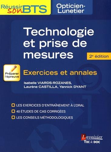 Technologie et prise de mesures : exercices et annales