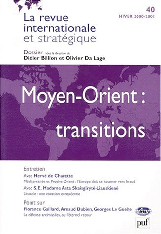 Revue internationale et stratégique, n° 40