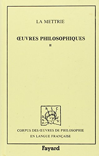 Oeuvres philosophiques. Vol. 2