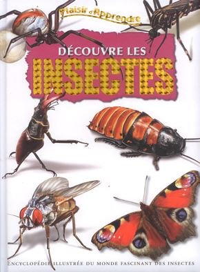 encyclopédie illustrée : découvre les insectes