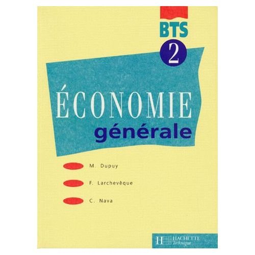 Économie générale : bts 2