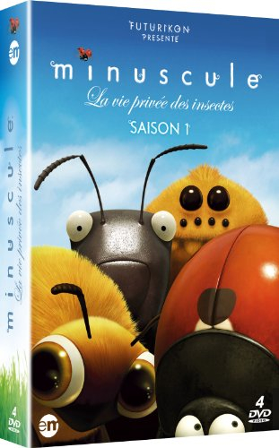 minuscule : la vie privée des insectes - saison 1, coffret 4 dvd