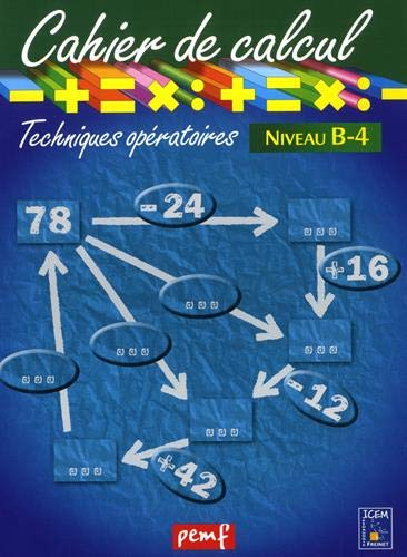 Cahier de calcul, cycle 3, niveau 1D