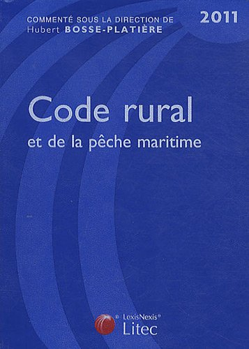 Code rural et de la pêche maritime 2011