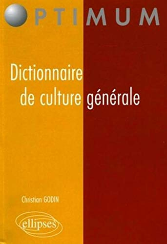 Dictionnaire de culture générale : idées contemporaines