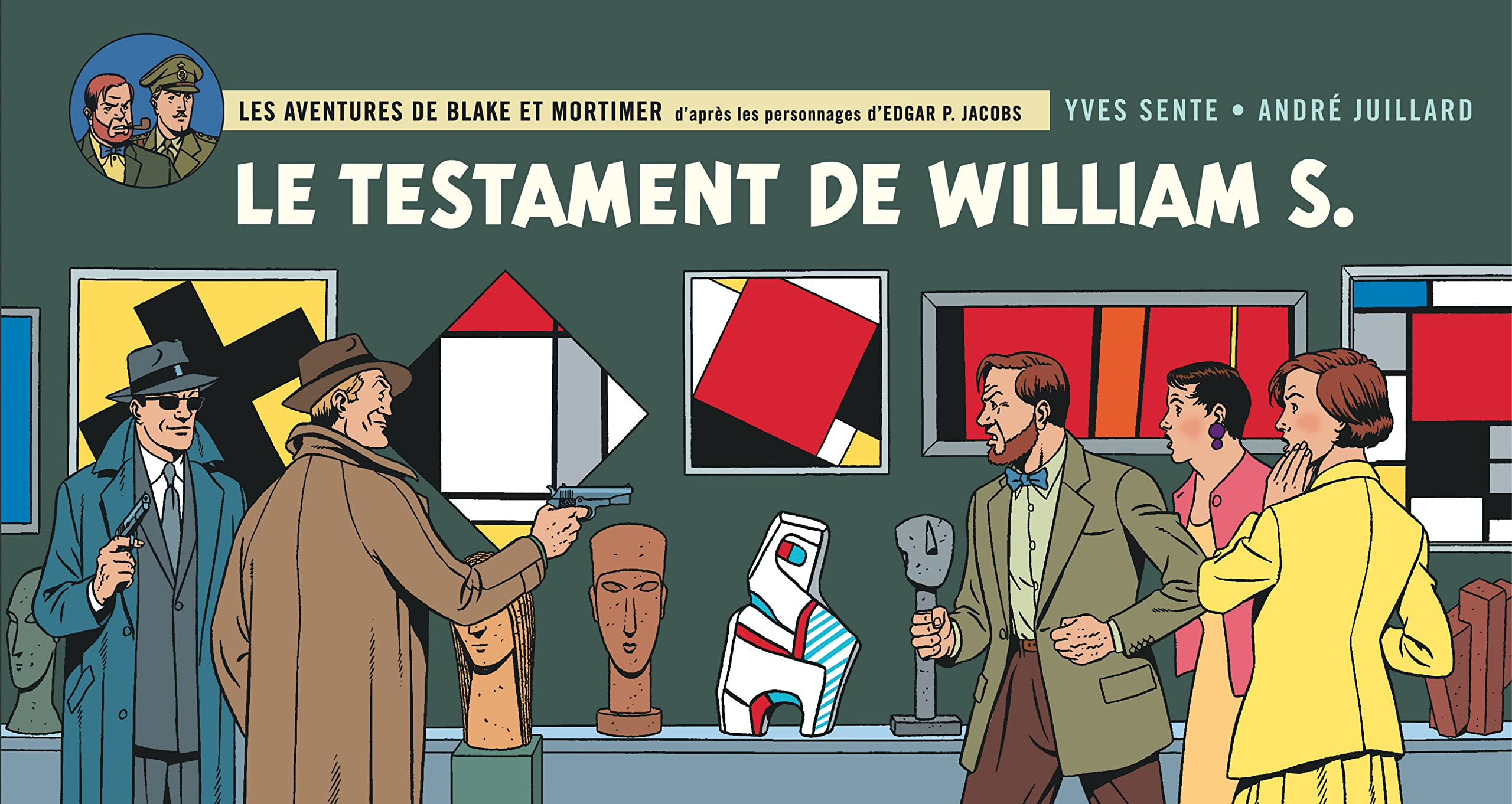 Les aventures de Blake et Mortimer : d'après les personnages d'Edgar P. Jacobs. Vol. 24. Le testamen
