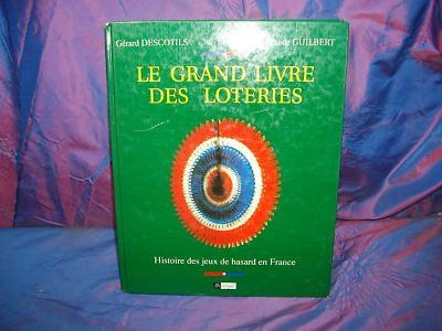 grands livre des loteries par descotils 1993