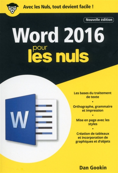 Word 2016 pour les nuls