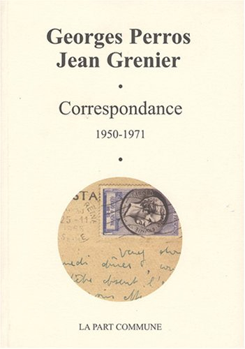 Correspondance : 1950-1971