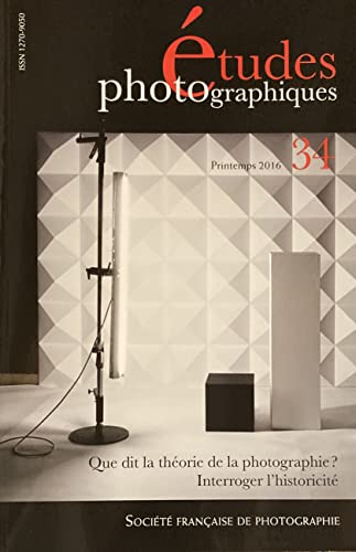 études photographiques n°34 - printemps 2016