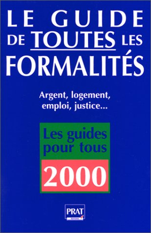 guide de toutes les formalités, 2000