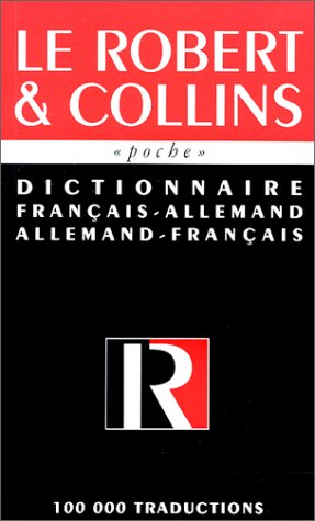 le robert & collins "poche". français/allemand - allemand/français