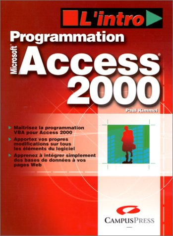 Programmation Access 2000