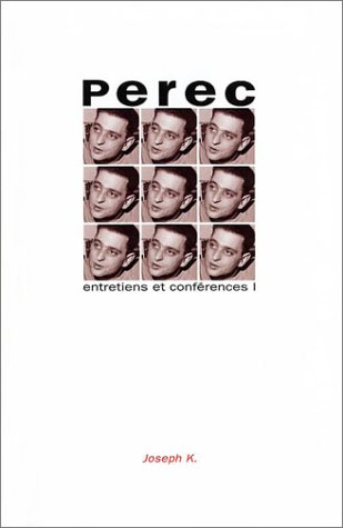 Entretiens et conférences. Vol. 1. 1965-1978