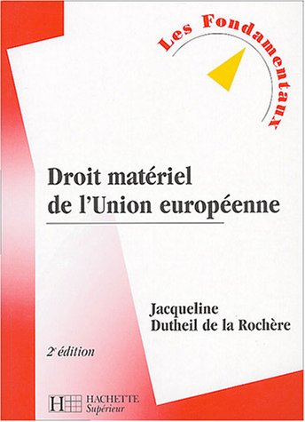 droit matériel de l'union européenne 2004