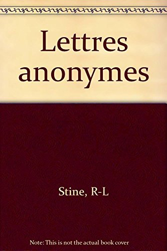 lettres anonymes