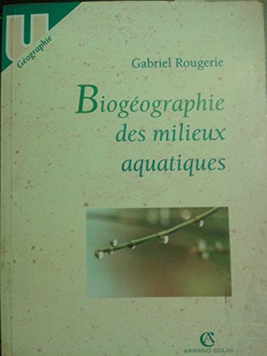 Biogéographie des milieux aquatiques