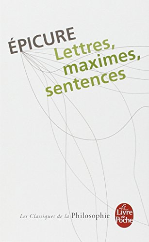 Lettres, maximes, sentences