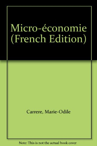 Microéconomie : les concepts de base
