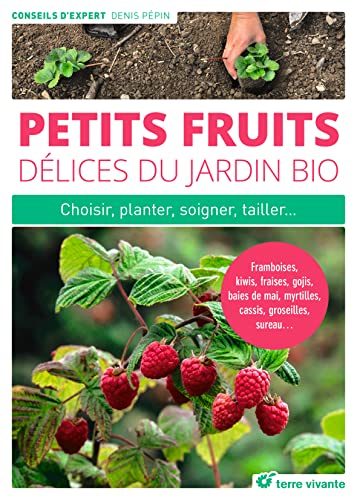 Petits fruits, délices du jardin bio : choisir, planter, soigner, tailler... : framboises, kiwis, fr