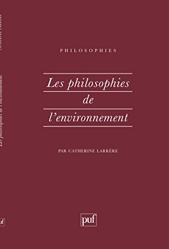 Les philosophies de l'environnement