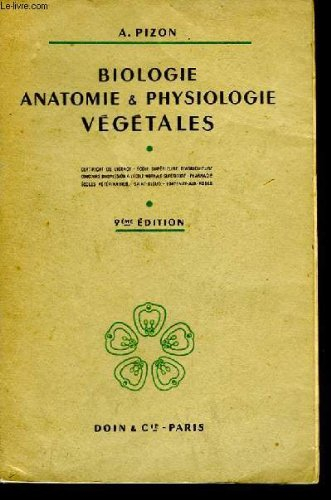 biologie, anatomie & physiologie végétales.